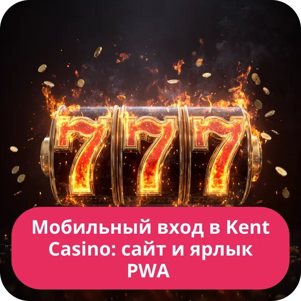 Мобильный вход в Kent Casino: сайт и ярлык PWA